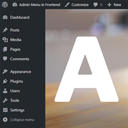 Admin Menu in Frontend