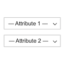Attribute Dropdowns