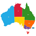 Interactive Australia Map