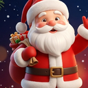 Rs Christmas Santa – Snowfall, Christmas Lights, Holiday Music, Flying Sleigh & Countdown